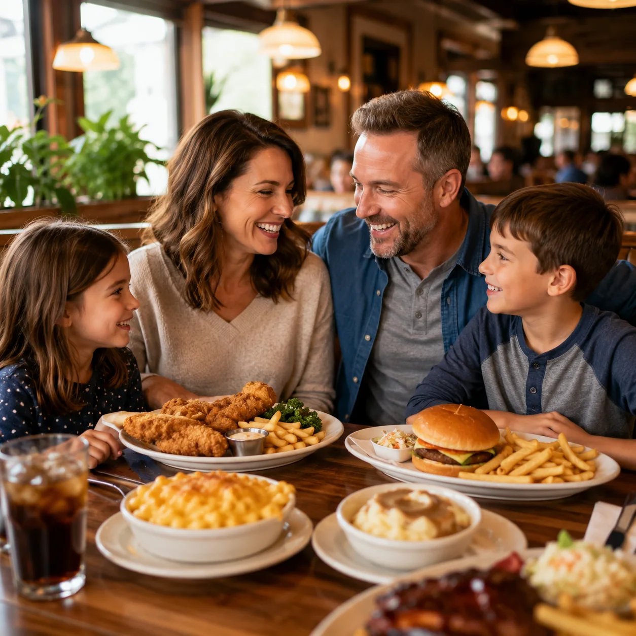 Family-friendly Boston restaurant